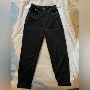 H&M high waisted mom jean